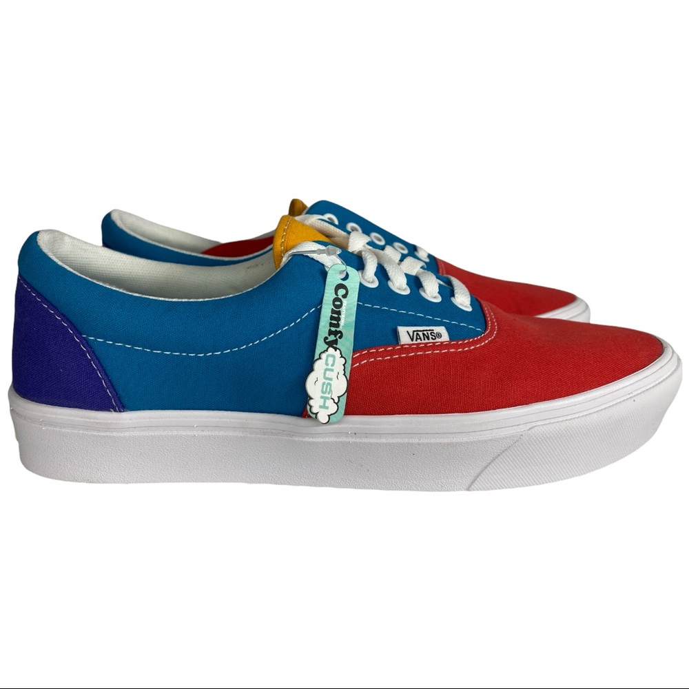 Vans Era Comfycush Multi color/true white size: W12 / M10.5